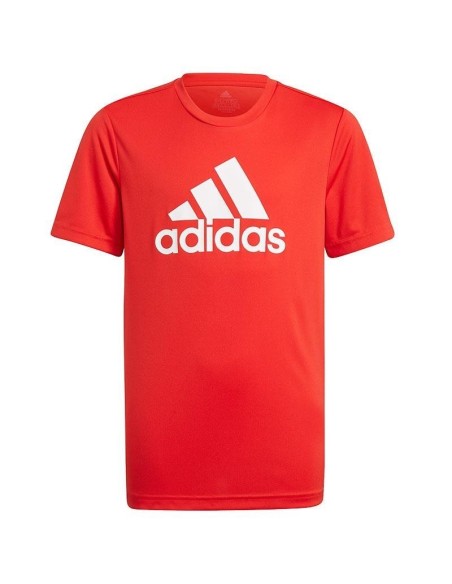 ADIDAS CAMISETA BIG LOGO ROJO JUNIOR ADIDAS CAMISETA BIG LOGO ROJO JUNIOR