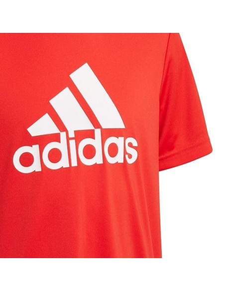 ADIDAS CAMISETA BIG LOGO ROJO JUNIOR ADIDAS CAMISETA BIG LOGO ROJO JUNIOR
