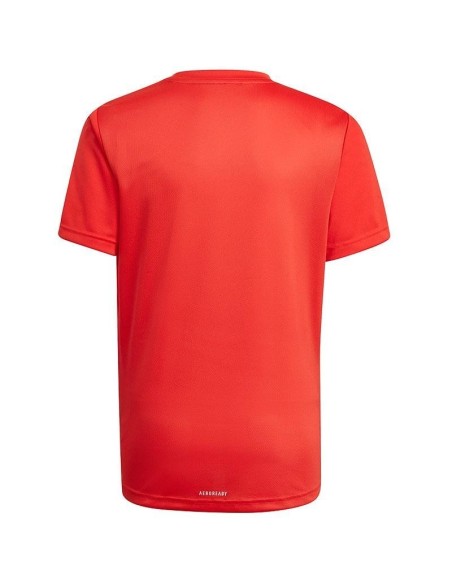 ADIDAS CAMISETA BIG LOGO ROJO JUNIOR ADIDAS CAMISETA BIG LOGO ROJO JUNIOR