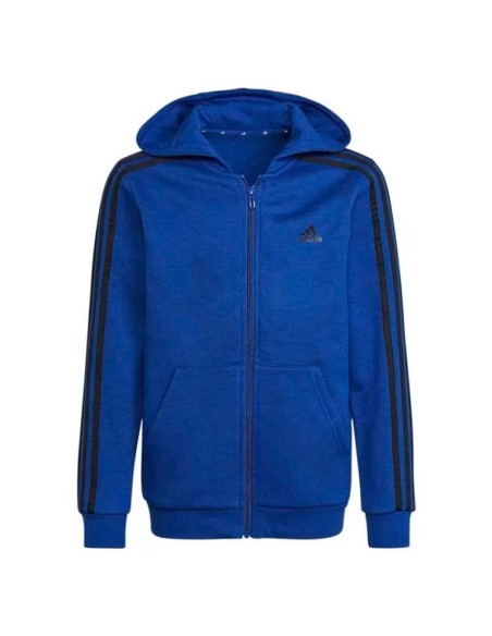ADIDAS CHAQUETA ESSENTIALS 3 BANDAS GRIS JUNIOR