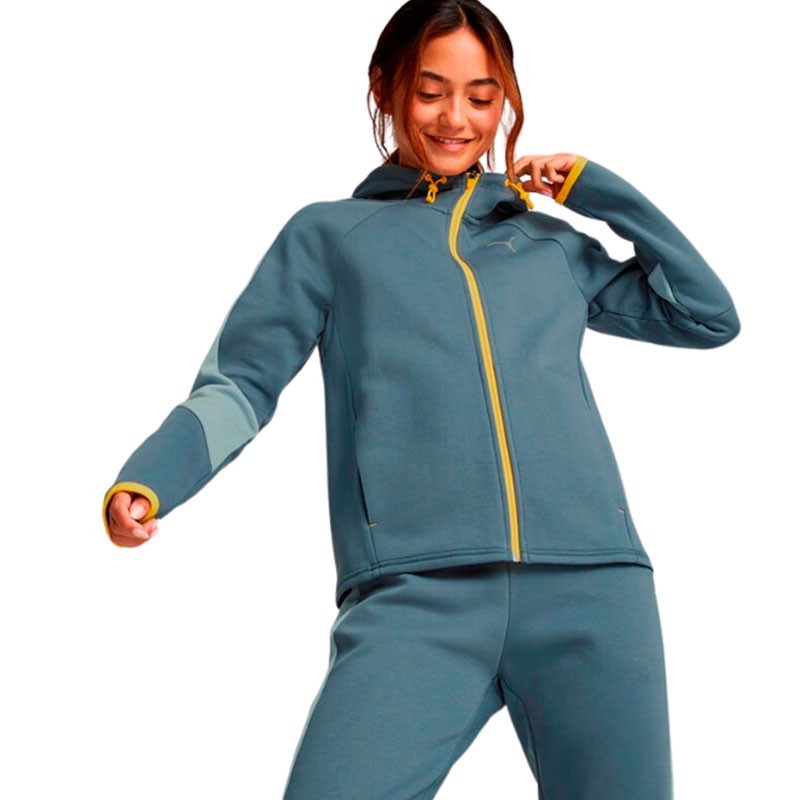 PUMA SUDADERA EVOSTRIPE FULL-ZIP