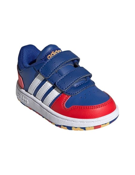 ADIDAS HOOPS 2.0 AZUL ROJO INFANTIL ADIDAS HOOPS 2.0 AZUL ROJO INFANTIL