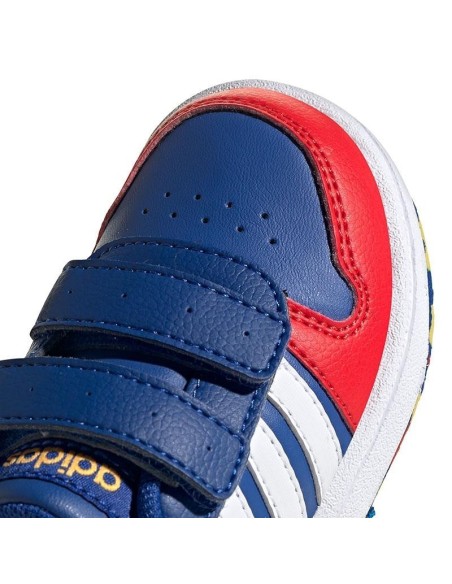 ADIDAS HOOPS 2.0 AZUL ROJO INFANTIL ADIDAS HOOPS 2.0 AZUL ROJO INFANTIL