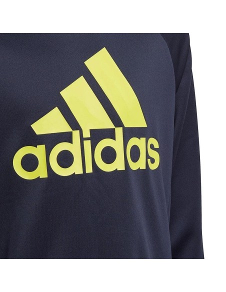 ADIDAS SUDADERA D2M BIG LOGO NEGRO JUNIOR ADIDAS SUDADERA D2M BIG LOGO NEGRO JUNIOR