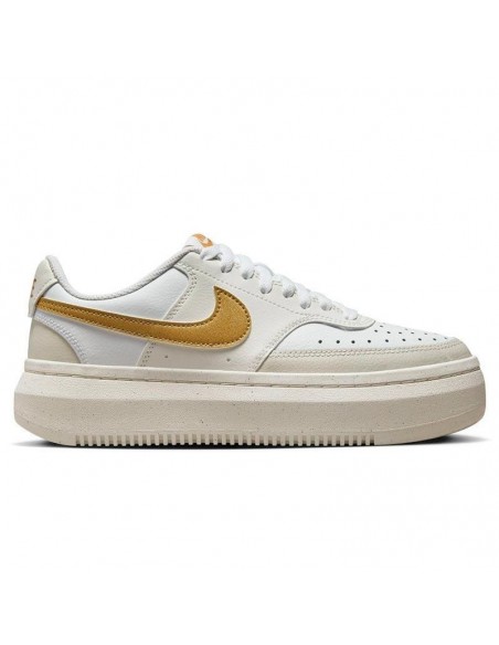 NIKE COURT VISION ALTA BLANCO MARRON MUJER NIKE COURT VISION ALTA BLANCO MARRON MUJER