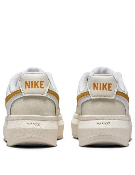 NIKE COURT VISION ALTA BLANCO MARRON MUJER NIKE COURT VISION ALTA BLANCO MARRON MUJER