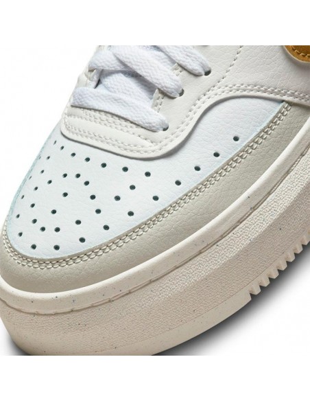 NIKE COURT VISION ALTA BLANCO MARRON MUJER NIKE COURT VISION ALTA BLANCO MARRON MUJER