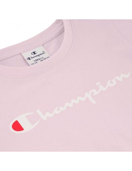 CHAMPION CAMISETA CREWNECK NEGRO NIÑO
