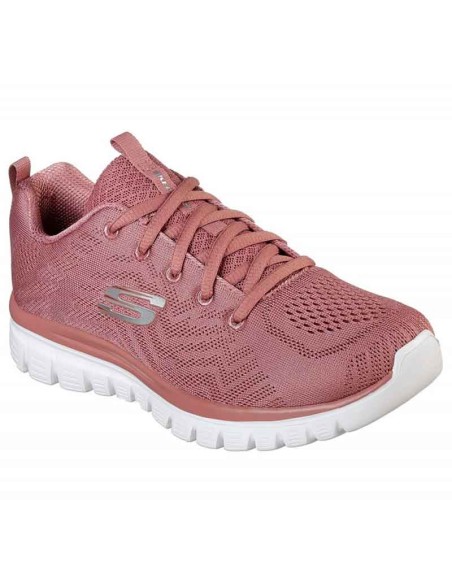SKECHERS GRACEFUL GET CONNECTED MARRÓN MUJER