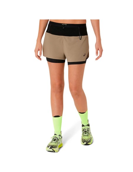 ASICS SHORT FUJITRAIL 2-N-1
