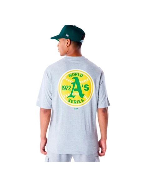 NEW ERA CAMISETA OVERSIZED OAKLAND ATHLETICS MLB WORLD SERIES NEW ERA CAMISETA OVERSIZED OAKLAND ATHLETICS MLB WORLD SERIES