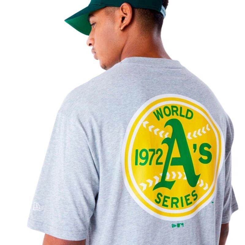 NEW ERA CAMISETA OVERSIZED OAKLAND ATHLETICS MLB WORLD SERIES NEW ERA CAMISETA OVERSIZED OAKLAND ATHLETICS MLB WORLD SERIES