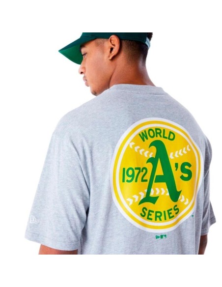NEW ERA CAMISETA OVERSIZED OAKLAND ATHLETICS MLB WORLD SERIES NEW ERA CAMISETA OVERSIZED OAKLAND ATHLETICS MLB WORLD SERIES