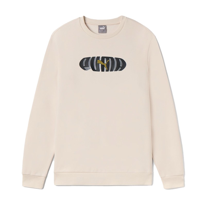 Sudadera Puma Ess+ Graphic Crew Fl