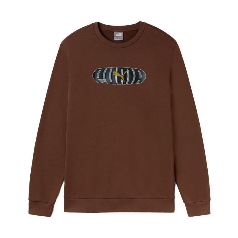 Sudadera Puma Ess+ Graphic Crew Fl