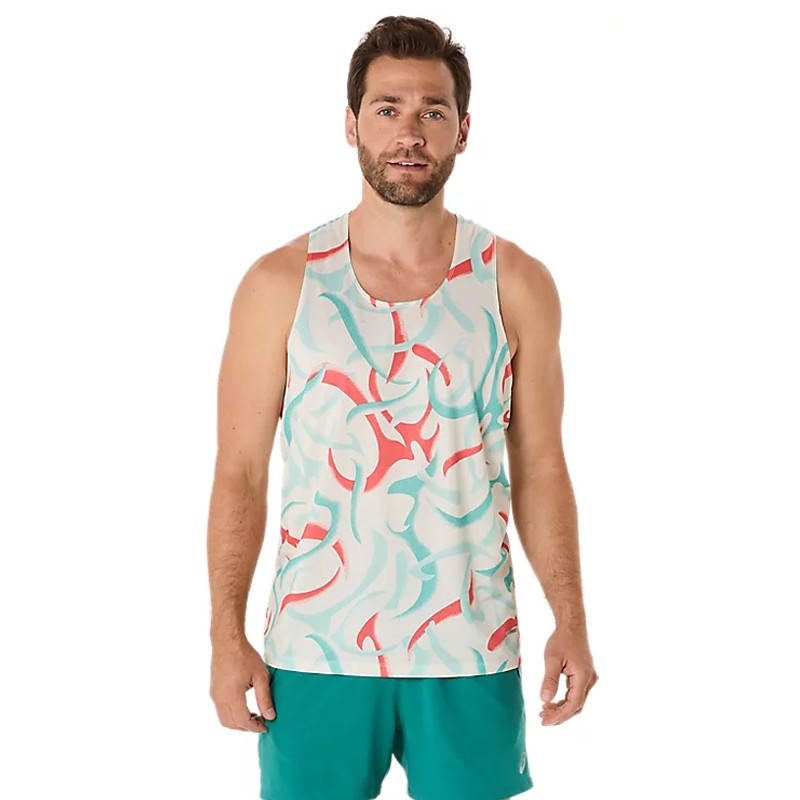 Camiseta Asics Road All Over Print Singlet