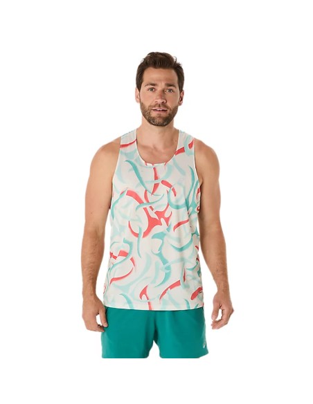 Camiseta Asics Road All Over Print Singlet