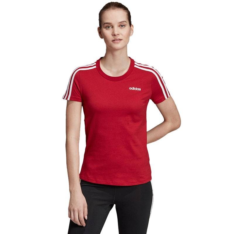 adidas Camiseta Essentials Rojo para Mujer | Totalsport.es Genero Deporte Lifestyle TALLA TEXTIL S Color
