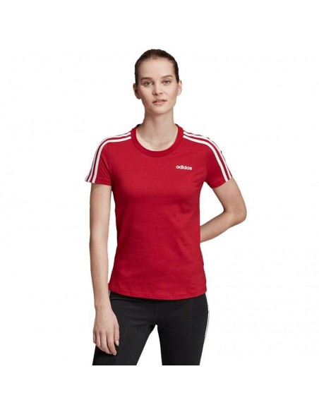 ADIDAS ESSENTIALS SLIM GRANATE MUJER ADIDAS ESSENTIALS SLIM GRANATE MUJER