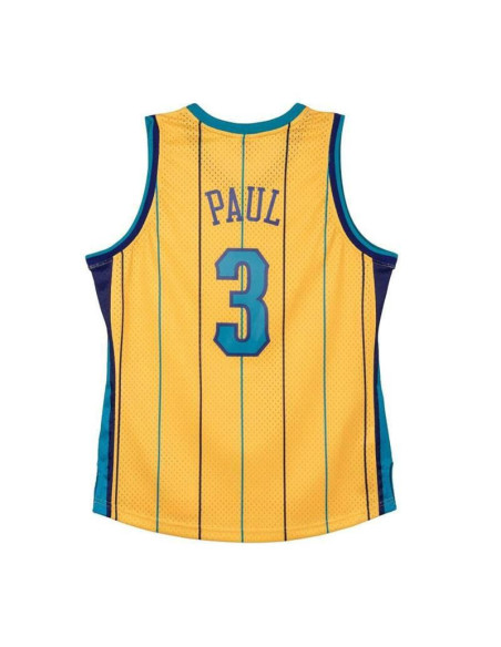 Camiseta Mitchell & Ness Chris Paul New Orleans Hornets Hardwood Classics 10-11