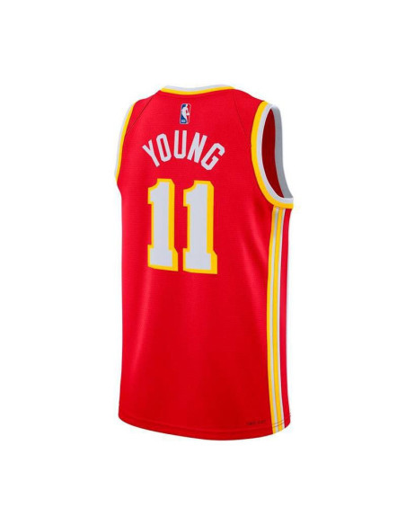Camiseta Nba Jr Trae Young Atlanta Hawks Icon Edition