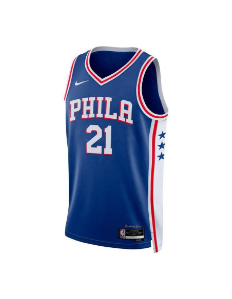 Camiseta Nba Jr Joel Embiid Philadelphia 76Ers Icon Edition