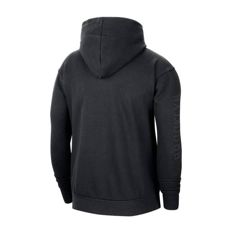 Sudadera Nba Jr Brooklyn Nets Jordan Fleece Pullover Statement Hoodie 2