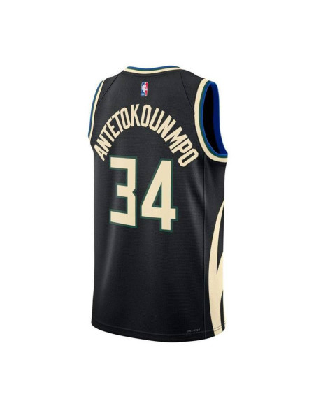 Camiseta Nba Jr Milwaukee Bucks Antetokounmpo Statement Edition