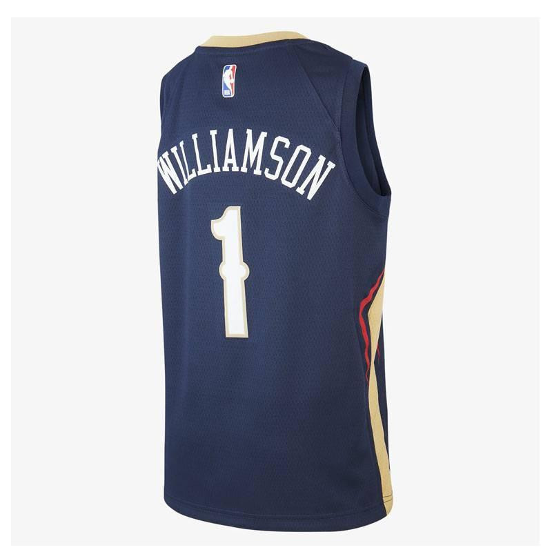 Camiseta Nba Jr Zion Williamson New Orleans Pelicans Icon Edition Swingman Jersey 2