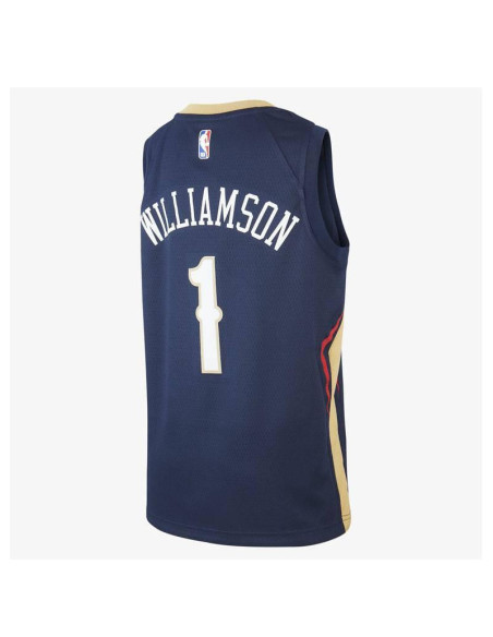 Camiseta Nba Jr Zion Williamson New Orleans Pelicans Icon Edition Swingman Jersey