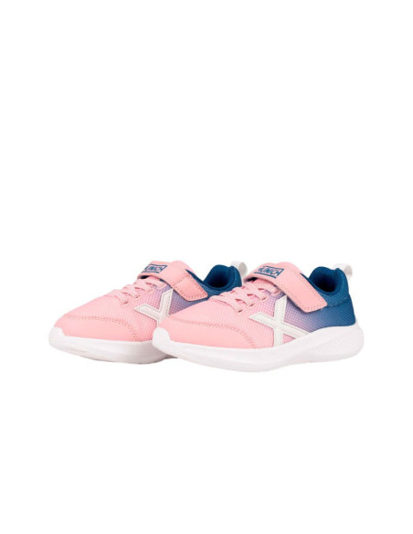 Zapatillas Munich Mini Leta rosa diagonal