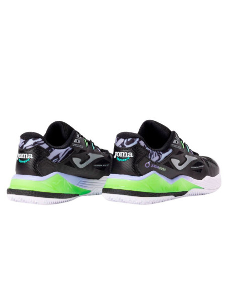 Zapatillas Joma Spin Lady negras talón