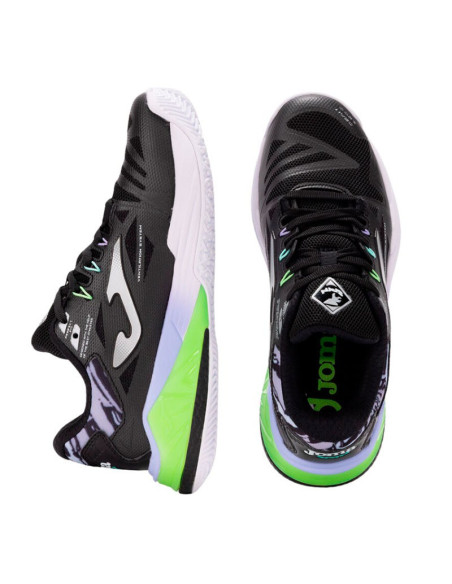 Zapatillas Joma Spin Lady negras upper