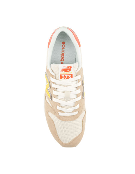 Zapatillas New Balance 373V2 marrón  upper