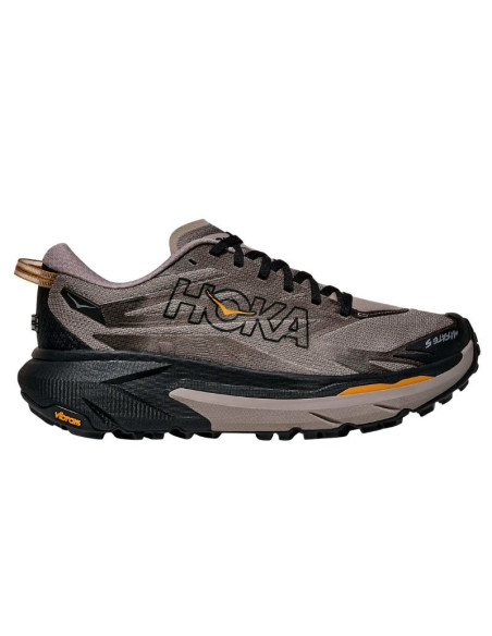 Zapatillas Hoka Mafate 5 marrones exterior