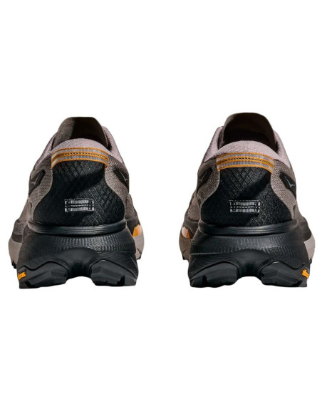 Zapatillas Hoka Mafate 5 marrones talón