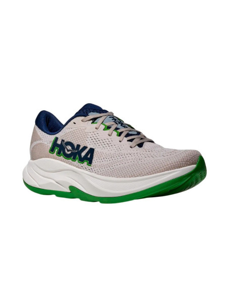 Zapatillas Hoka Rincon 4 marrones claras diagonal