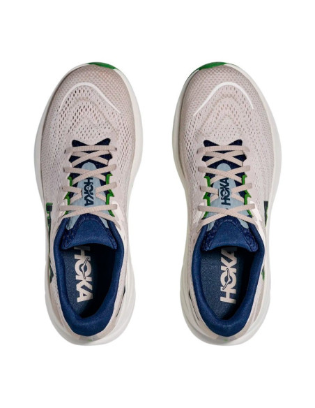 Zapatillas Hoka Rincon 4 marrones claras upper
