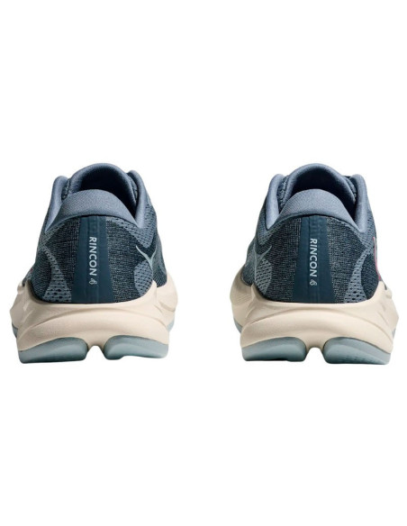 Zapatillas Hoka Rincon 4 azul grisáceo talón