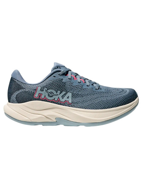 Zapatillas Hoka Rincon 4 azul grisáceo exterior
