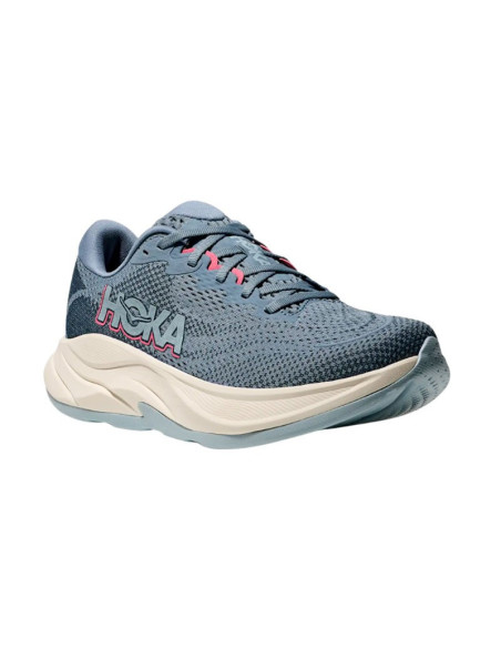 Zapatillas Hoka Rincon 4 azul grisáceo diagonal