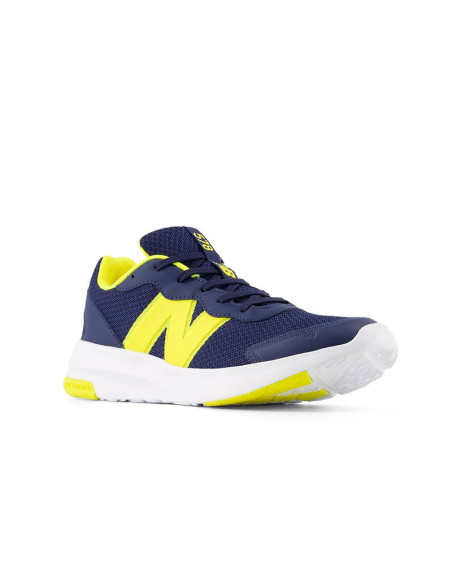 Zapatillas New Balance 578 Kids Lace azul diagonal