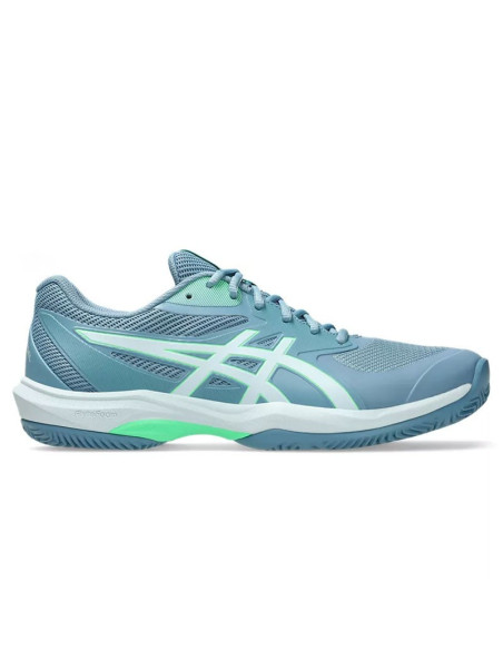 Zapatillas Asics Game FF Pádel azules exterior