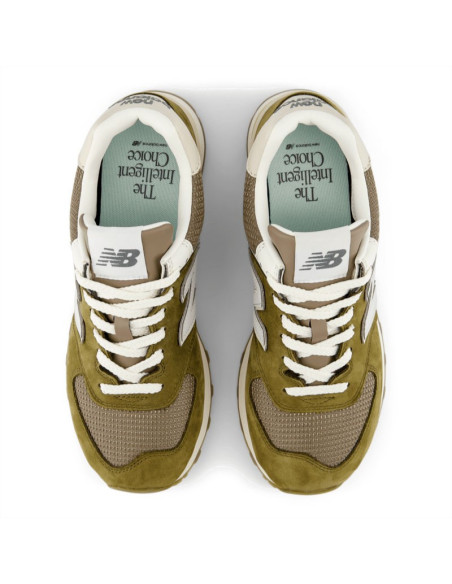 Zapatillas New Balance 574 verde upper