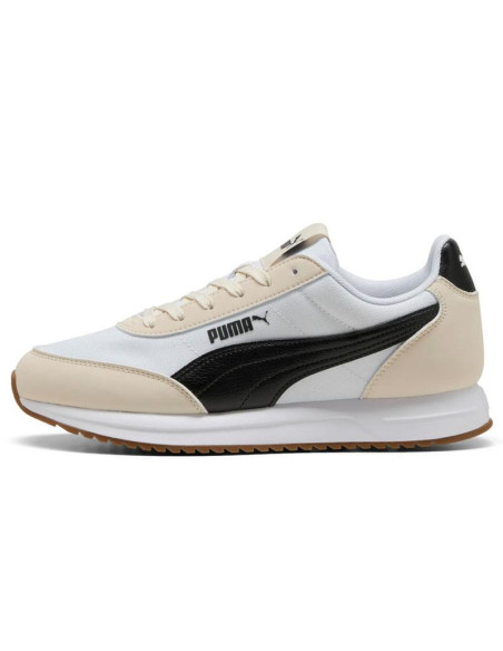 Zapatillas Puma R78 Lightwind blancas exterior