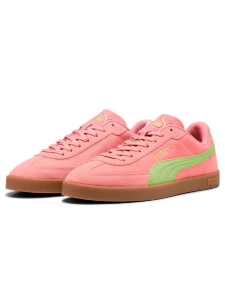 Zapatillas Puma Club II Era rosas diagonal