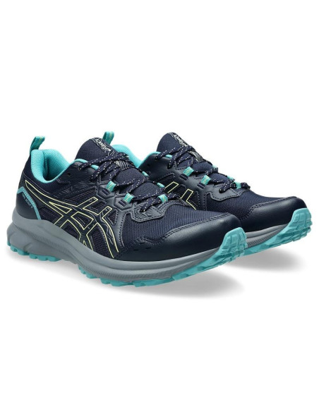 Zapatillas Asics Trail Scout 3 azul diagonal