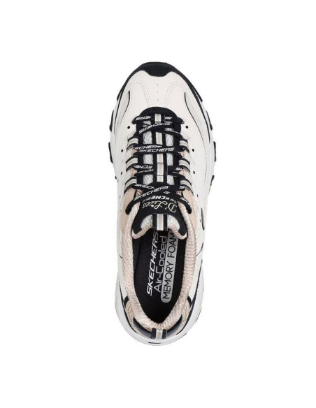 Zapatillas Skechers D'Lites - Retro Rewind blanco upper