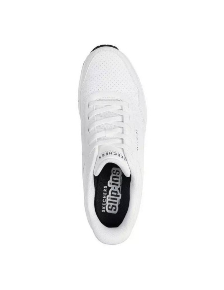 Zapatillas Skechers Uno - Banksia Luxe blanco upper