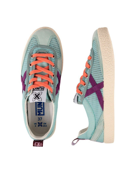 Zapatillas Munich Volata verde upper y lateral